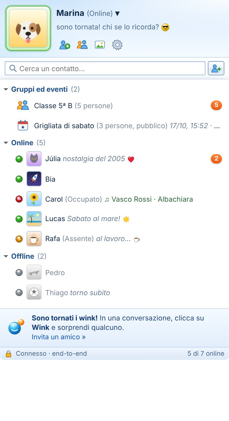 Orby Messenger sul telefono