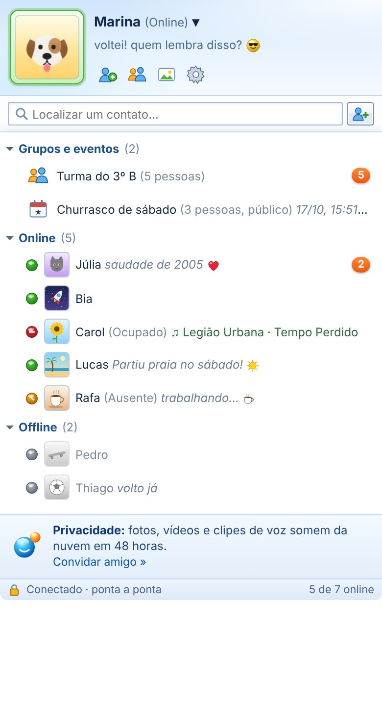 Orby Messenger no celular